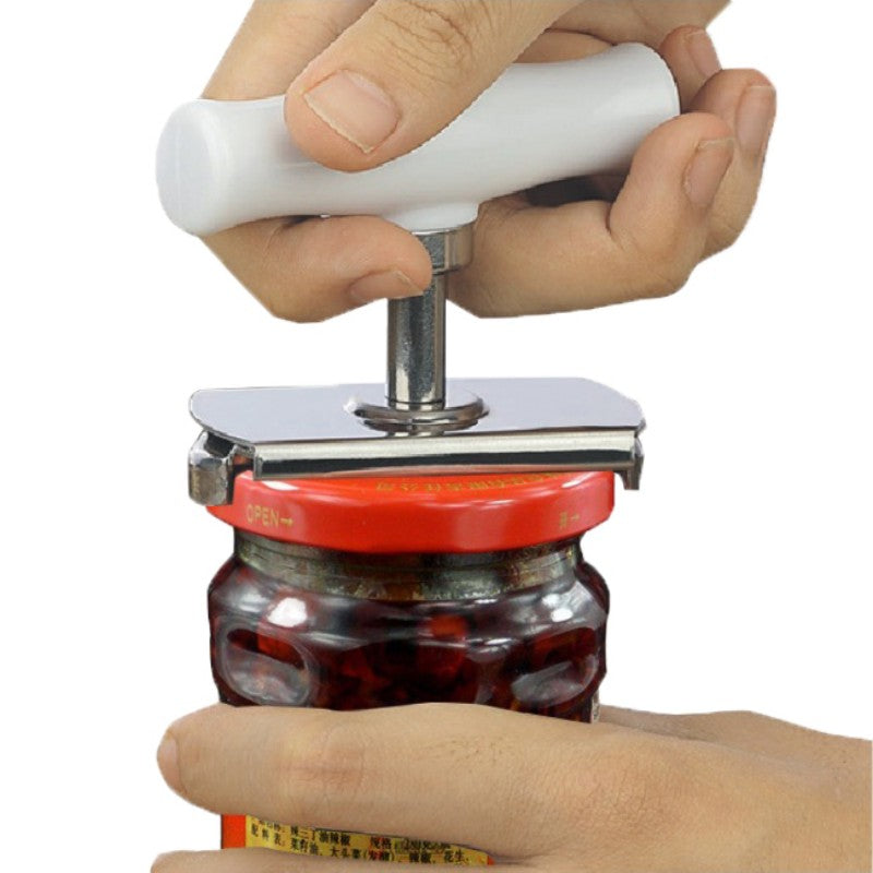 Can Opener Jar Lid Bottle Remover Tool Easy Twist Off Stainless Steel –  Amazingforless