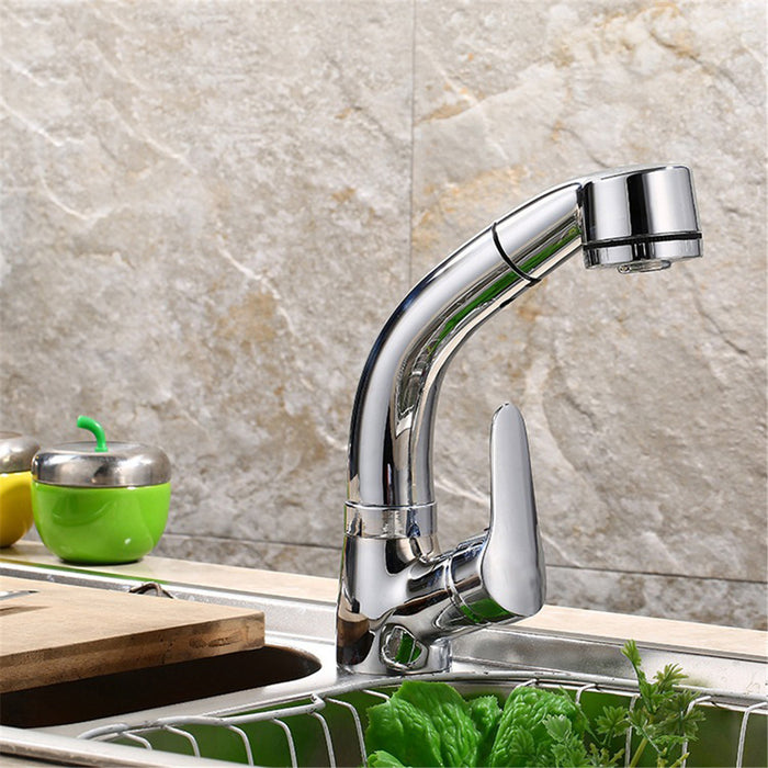 Height Adjustable Pull-out Sink Tap