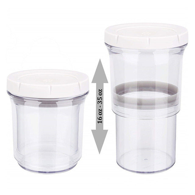 Adjustable Food Storage Container